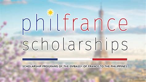 philfrance dost scholarship|PhilFrance.